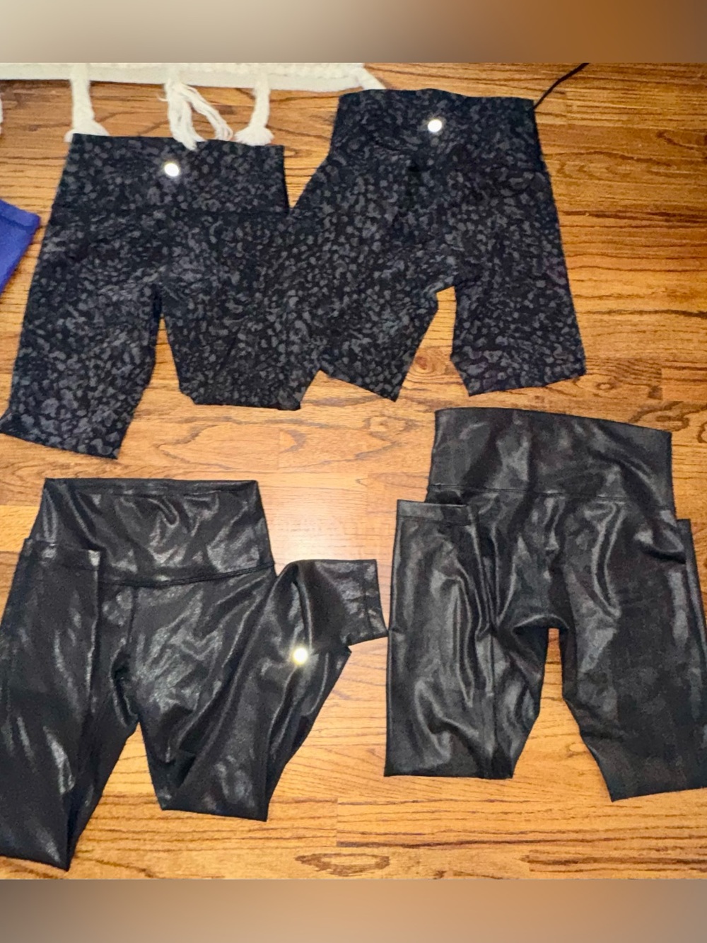 lululemon athletica Black High-Rise Leggings Set 4 PAIRS! $100